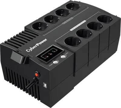 ИБП CyberPower BS850E, линейно-интерактивный, 850 ВА/480 Вт, 8 розеток Schuko, USB