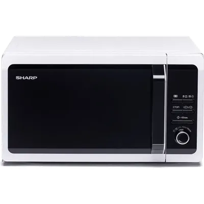 Микроволновая печь Sharp R2852RW, 20 л, 800 Вт, эмаль, белый