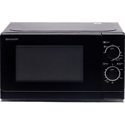 Микроволновая печь Sharp R-6000RK, 20 л, 800 Вт, гриль 1000 Вт, чёрный