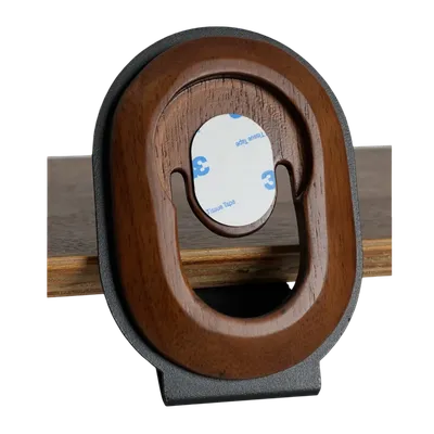 Подставка Geek Nook 202404220 для iPhone, орех, 11×10,3×11 см