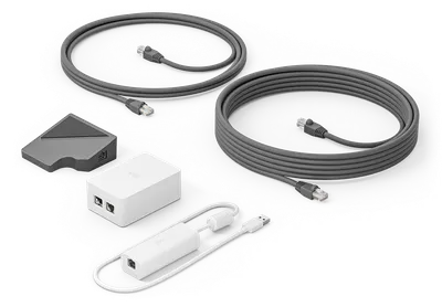 Комплект кабелей Logitech Cat5E Kit for Tap, 952-000019, до 40 м, RJ45/USB
