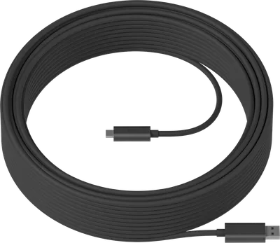 Кабель Logitech Strong 939-001799, USB-A — USB-C, USB 3.2 Gen 2, 10 м