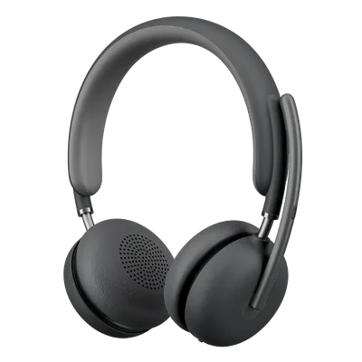 Гарнитура Logitech Zone Wireless 2 UC, Bluetooth 5.2, ANC, графит, 981-001311