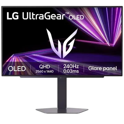Монитор LG UltraGear 27GX704A-B, 26.5" QHD OLED, 240 Гц, 0.03 мс, HDMI 2.1