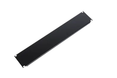 Фальшпанель ЦМО ФП-1-9005, 19", 1U, металл, чёрная