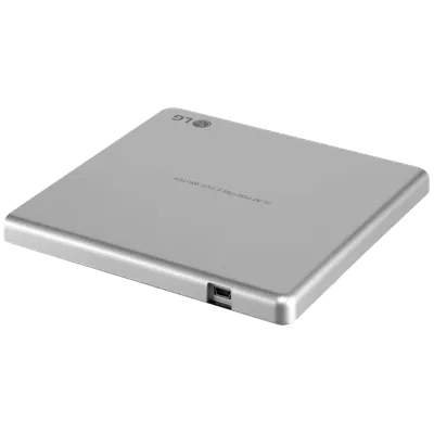Оптический привод LG GP57ES40.AHLE10B, DVD Super Multi, USB 2.0, серебристый