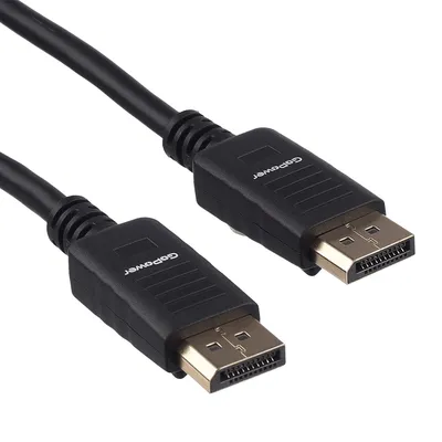 Кабель GoPower DisplayPort-DisplayPort, 1.8 м, версия 1.4, черный