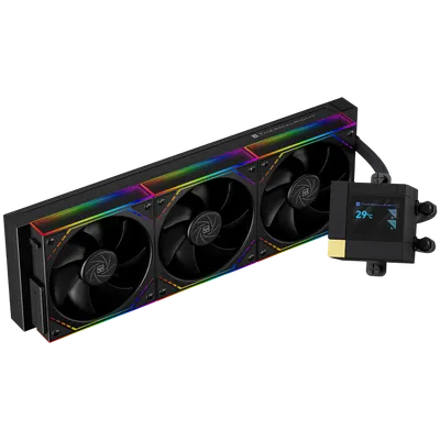 СЖО Thermalright Core Matrix 360 Vision ARGB Black, 360 мм, 3×120 мм, TDP 300 Вт