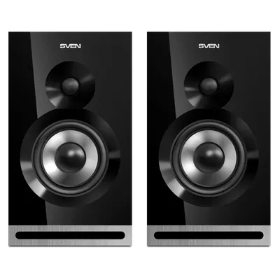 Акустическая система SVEN SPS-705, 2.0, 2x20 Вт RMS, Bluetooth, чёрный