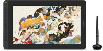 Графический планшет Huion KAMVAS 16 (2021) Black, 15.6", 8192 уровней