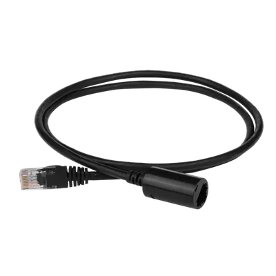 Удлинитель патч-корда LANMASTER LAN-PCEXT/U5E-10-GY, UTP кат.5E, розетка RJ45 — вилка RJ-45, 10 м, серый