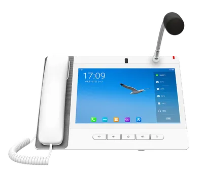 Конференц-телефон Fanvil A320i White, Android 9.0, 20 линий, камера 8 Мп, 2×Gigabit, PoE