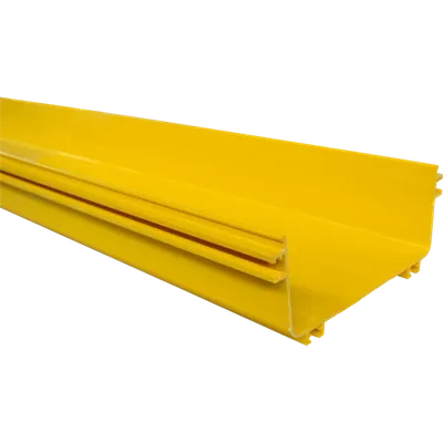 Мини-канал Lanmaster LAN-OT100x240, 100×240 мм, 2 м, жёлтый