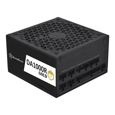 Блок питания Silverstone SST-DA1000R-GM, 1000Вт, 80 PLUS Gold, 135мм, модульный, черный