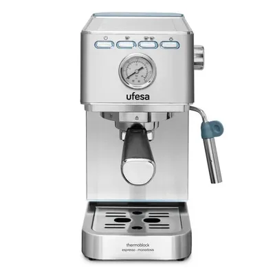 Кофеварка Ufesa CE8030 MILAZZO, рожковая, 1350 Вт, 20 бар, 1,4 л