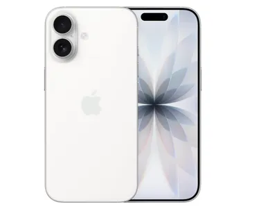 Смартфон Apple MG684J/A, iPhone 17 256 ГБ, белый, 6.3", iOS