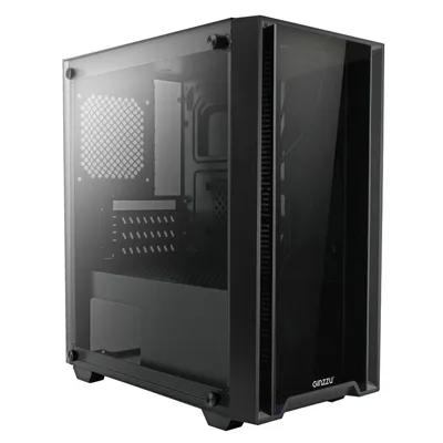 Корпус Ginzzu CL510, mATX, сталь, боковое окно